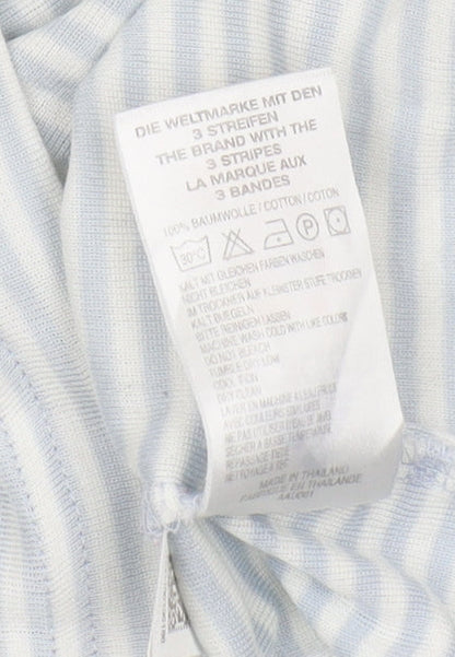 Unisex Adults UK Size M adidas Blue  Polo