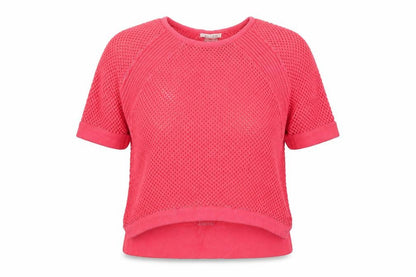 Womens UK Size XS Duffy Pink Pullover Jumper