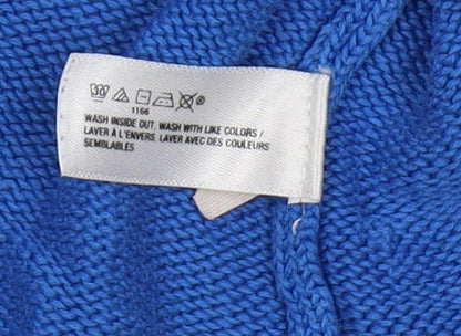 Gap Women's Blue Cardigan Size S V-Neck Knit Jumper