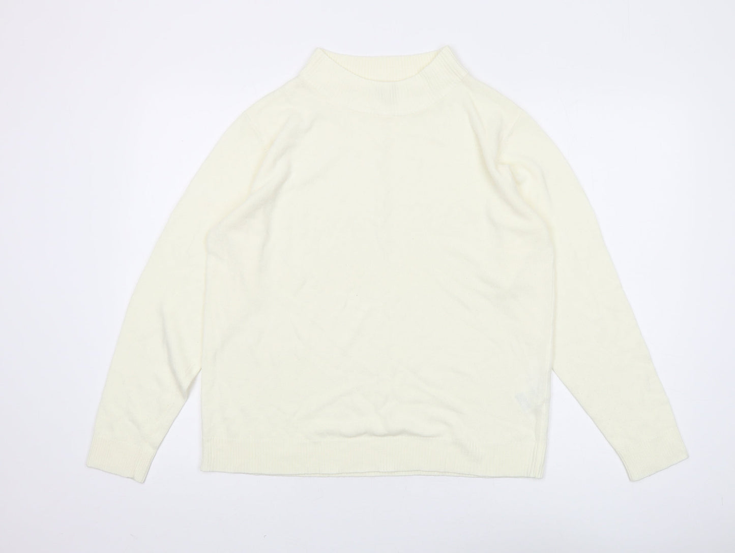 Womens UK Size L Damart Ivory Pullover Jumper