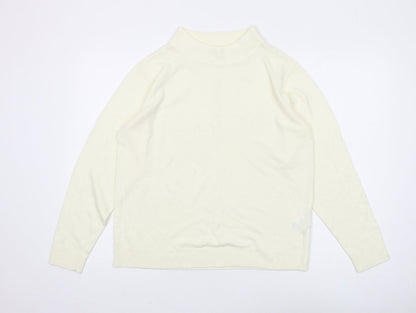 Womens UK Size L Damart Ivory Pullover Jumper