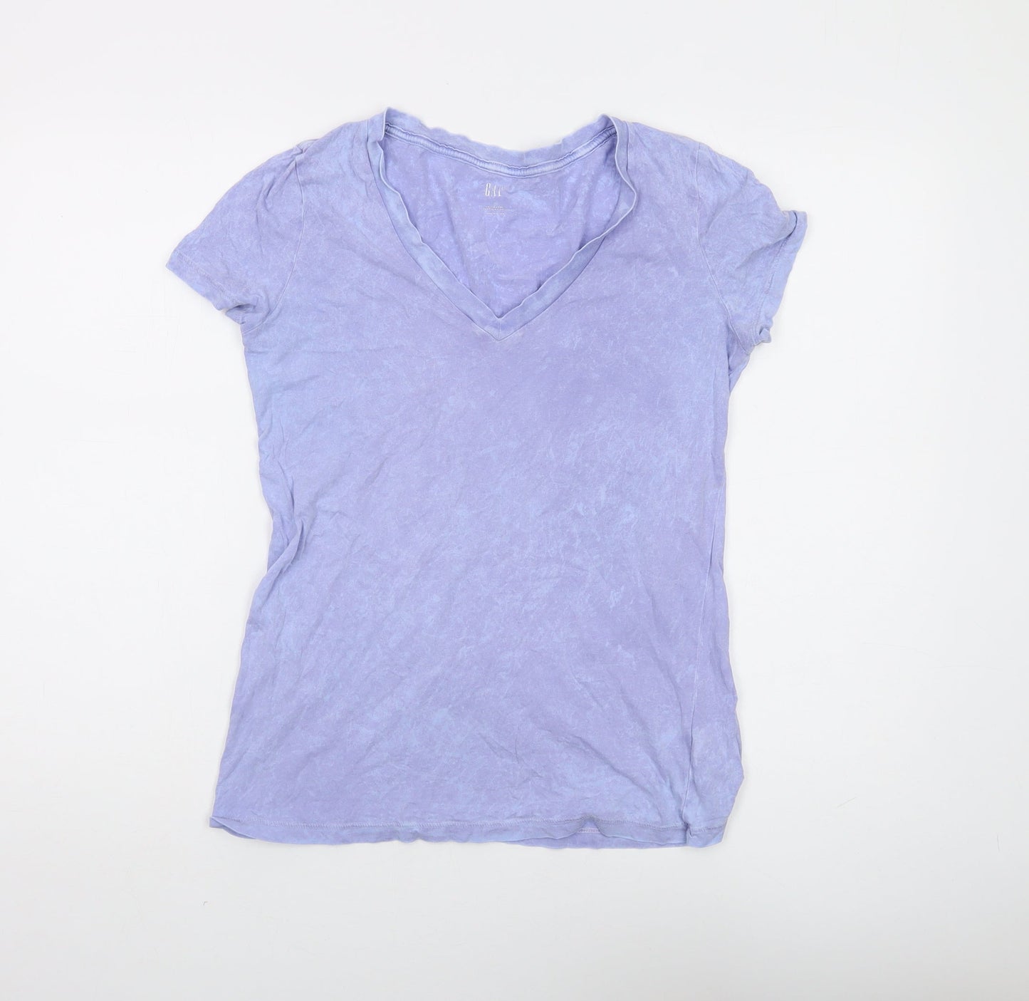 Womens UK Size S Gap Purple Basic T-Shirt