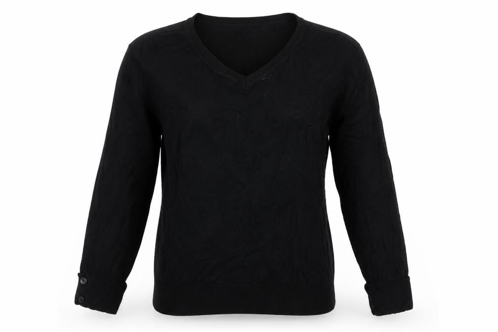 Womens UK Size 12 Red Herring Black Pullover Jumper