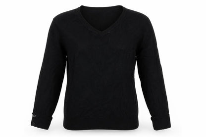 Womens UK Size 12 Red Herring Black Pullover Jumper