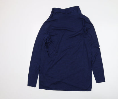 GAP Maternity Blue Pullover Mock Neck Jumper S