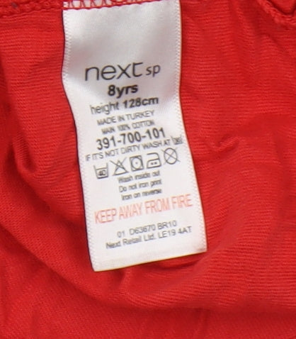 Next Boys Red Gamer Graphic T-Shirt, Size 7-8 Years