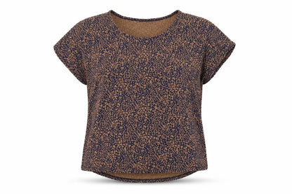 Womens UK Size L Lands' End Multicoloured Basic Blouse