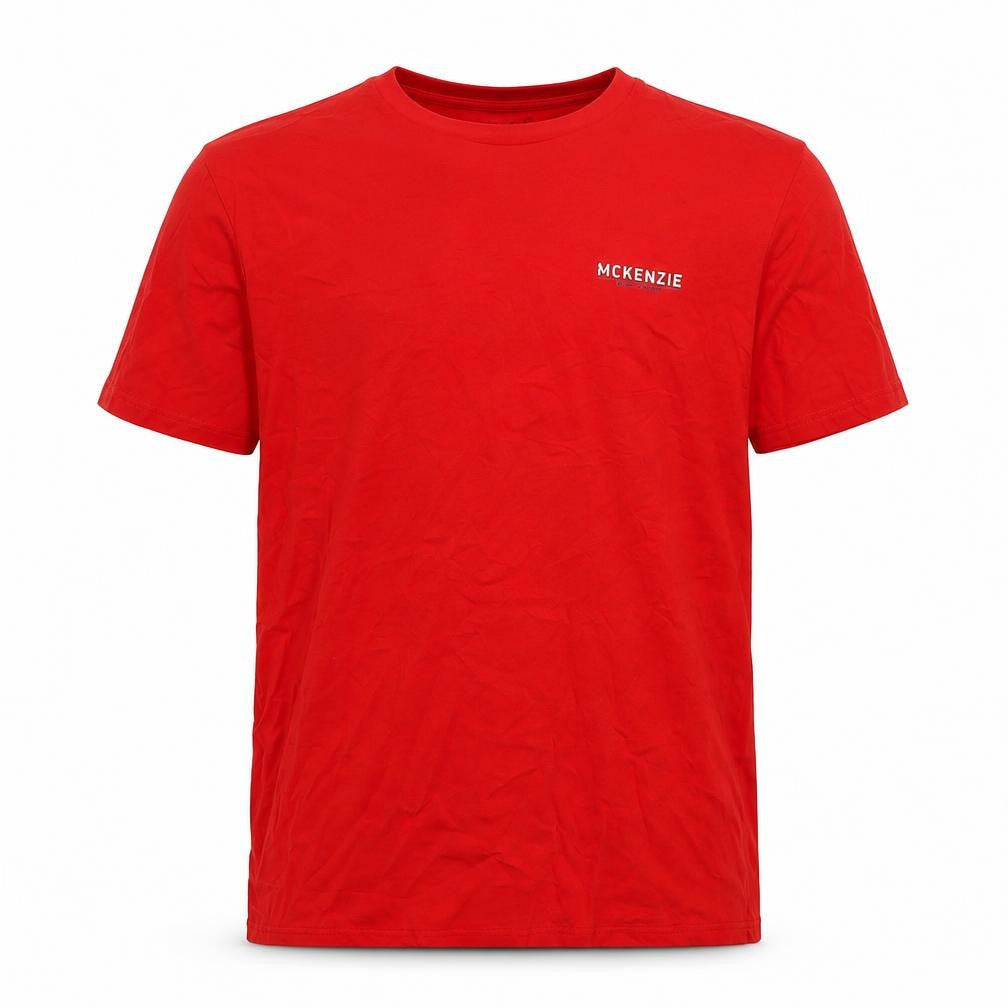 Mens UK Size L McKenzie Red  T-Shirt