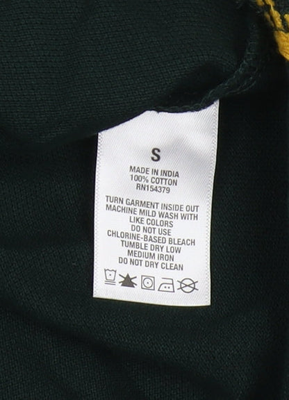 Aeropostale Men's Green Polo Shirt S