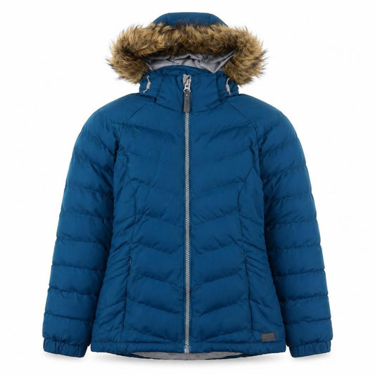 Trespass Women's Blue Puffer Jacket, 2XS, Waterproof