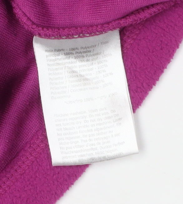 Regatta Women's Purple Fleece Sweatshirt, Size 12