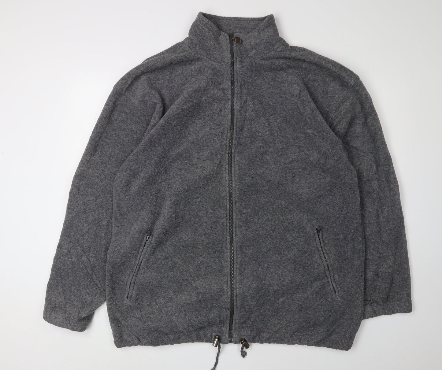 Mens UK Size XL Giorgio Fellini Grey Full Zip