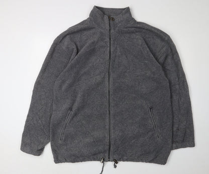 Mens UK Size XL Giorgio Fellini Grey Full Zip