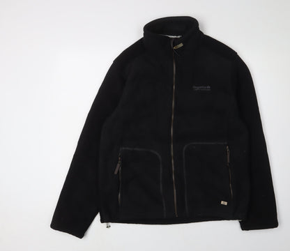 Mens UK Size S Regatta Black Full Zip