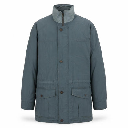 Mens UK Size M Dannimac Green Overcoat