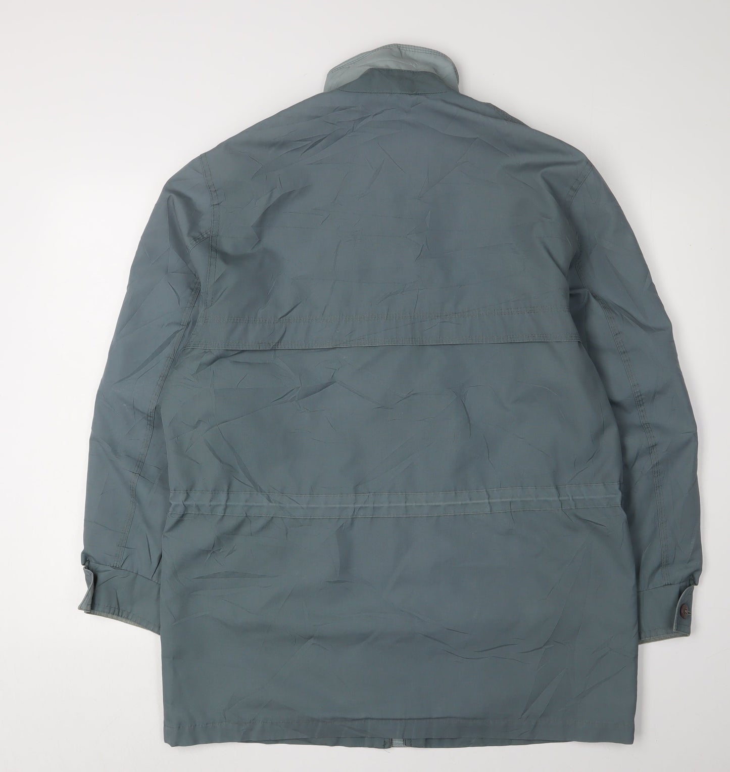 Mens UK Size M Dannimac Green Overcoat