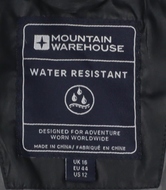Mountain Warehouse Women's Black Water Resistant Puffer Jacket