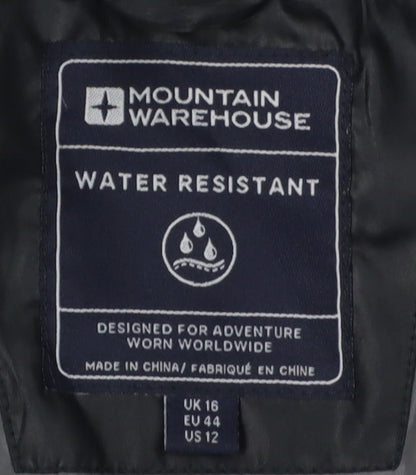 Mountain Warehouse Women's Black Water Resistant Puffer Jacket