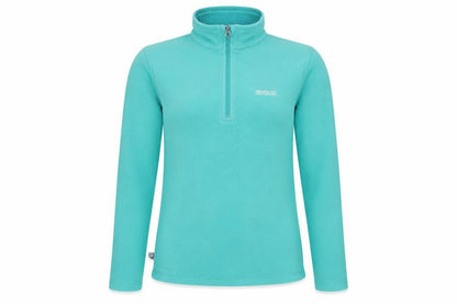 Womens UK Size 10 Regatta Green Henley Sweatshirt