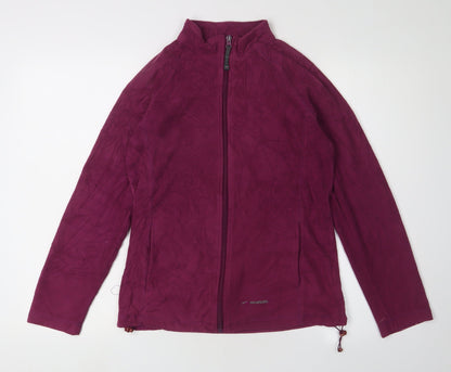 Womens UK Size 10 Mountain Life Purple Basic Jacket