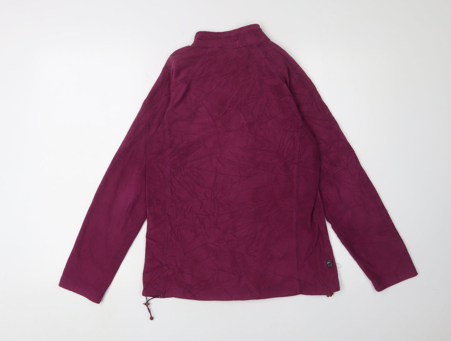 Womens UK Size 10 Mountain Life Purple Basic Jacket