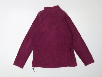 Womens UK Size 10 Mountain Life Purple Basic Jacket