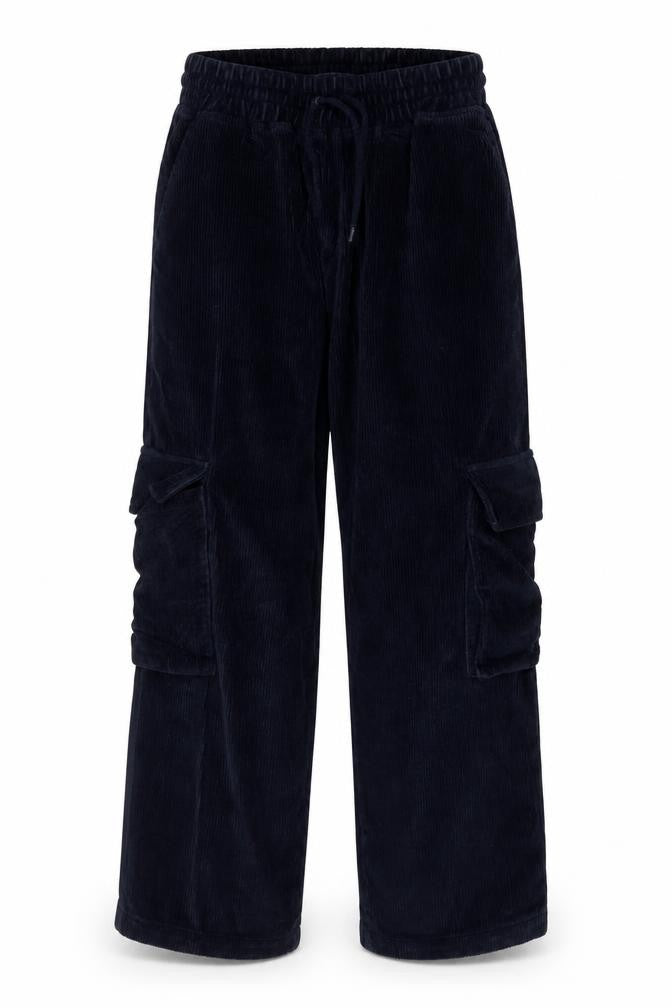Womens UK Size 8 ASOS Relaxed Fit Cargo Blue Trousers