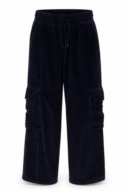 Womens UK Size 8 ASOS Relaxed Fit Cargo Blue Trousers