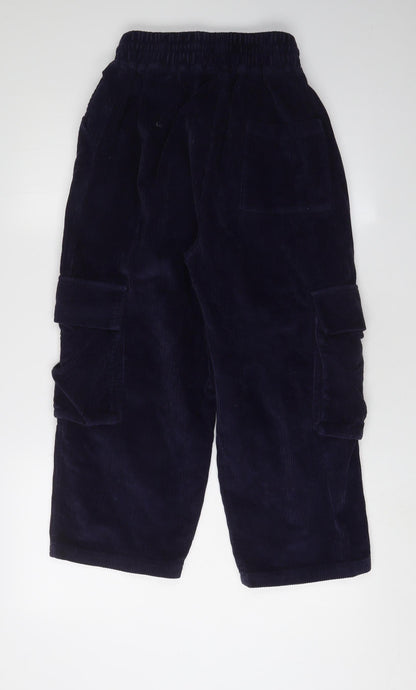 Womens UK Size 8 ASOS Relaxed Fit Cargo Blue Trousers