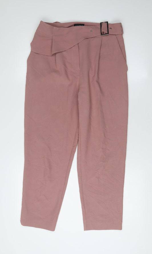 Womens UK Size 10 Topshop   Pink Trousers
