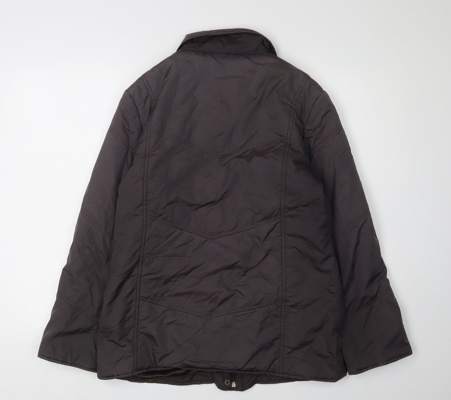 Womens UK Size 10 BHS Brown Puffer Jacket