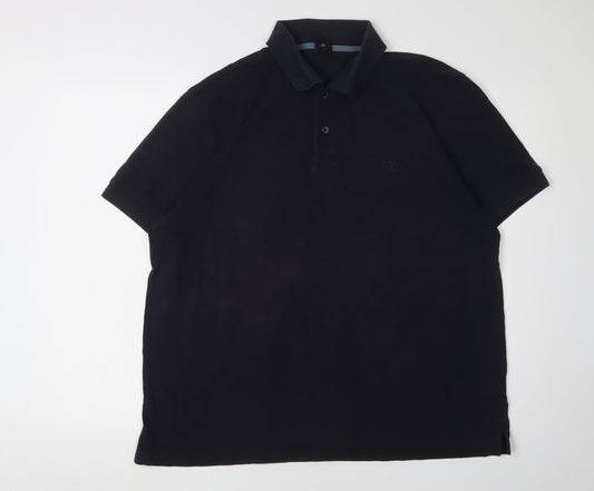 Hugo Boss Men's Black 2XL Polo Shirt