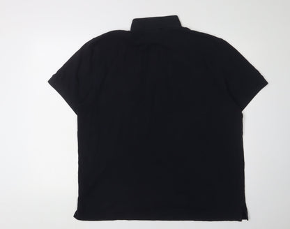 Hugo Boss Men's Black 2XL Polo Shirt