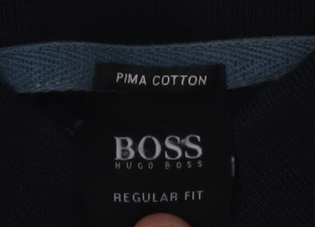 Hugo Boss Men's Black 2XL Polo Shirt