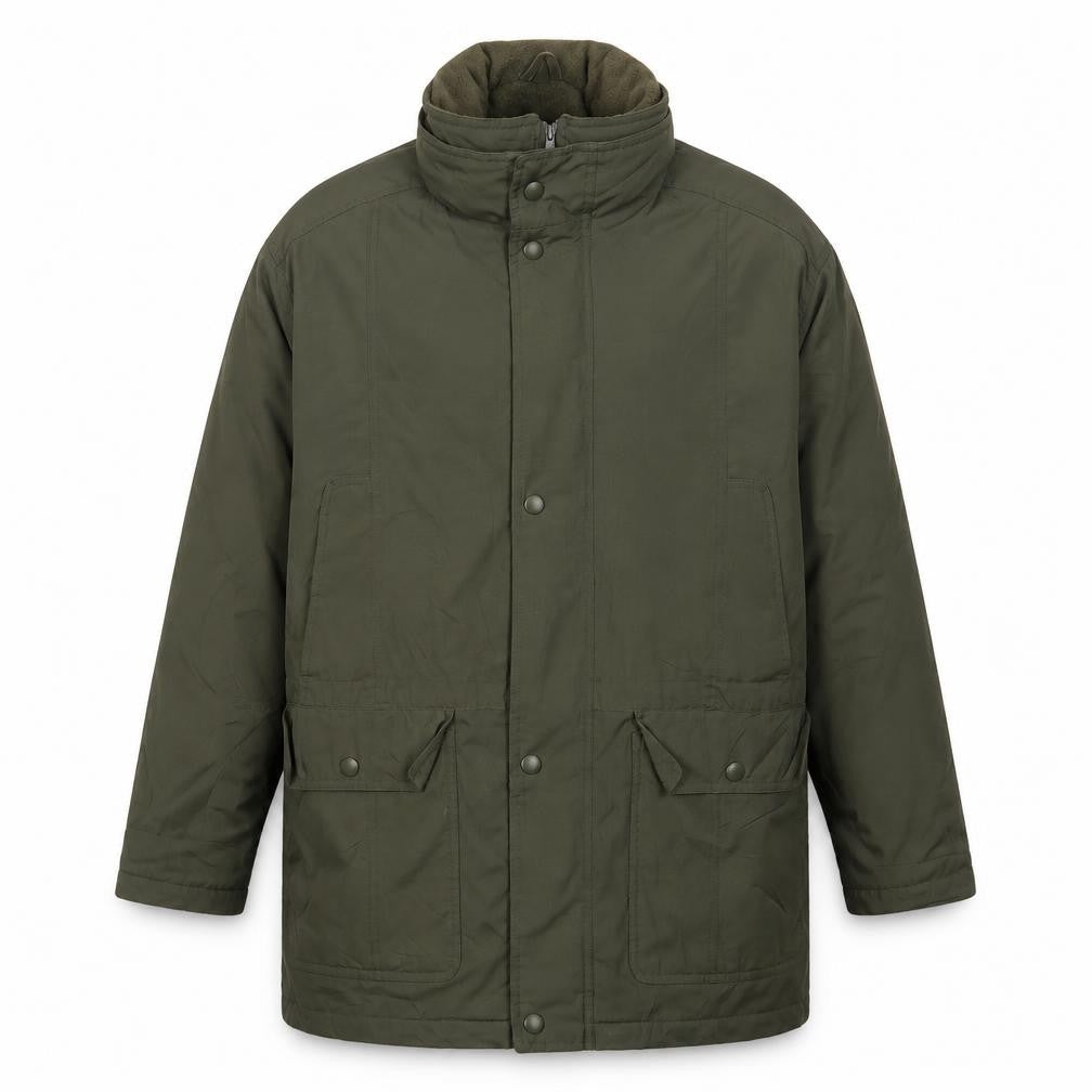 Mens UK Size M Northwood Green Parka Coat