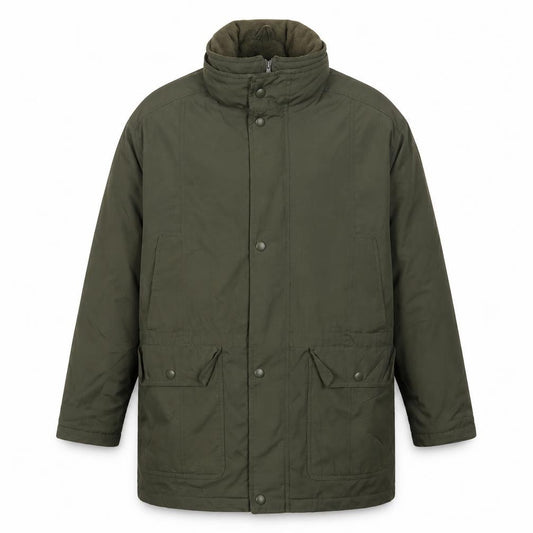 Mens UK Size M Northwood Green Parka Coat