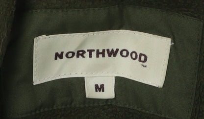 Mens UK Size M Northwood Green Parka Coat