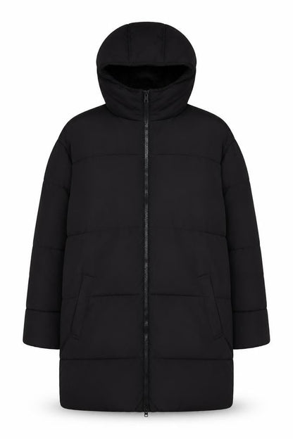 Unisex Adults UK Size M ASOS Black Puffer Jacket