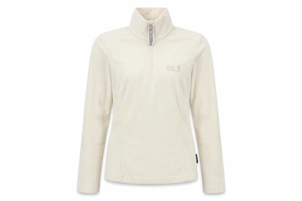 Womens UK Size 10 Jack Wolfskin Ivory Pullover Sweatshirt