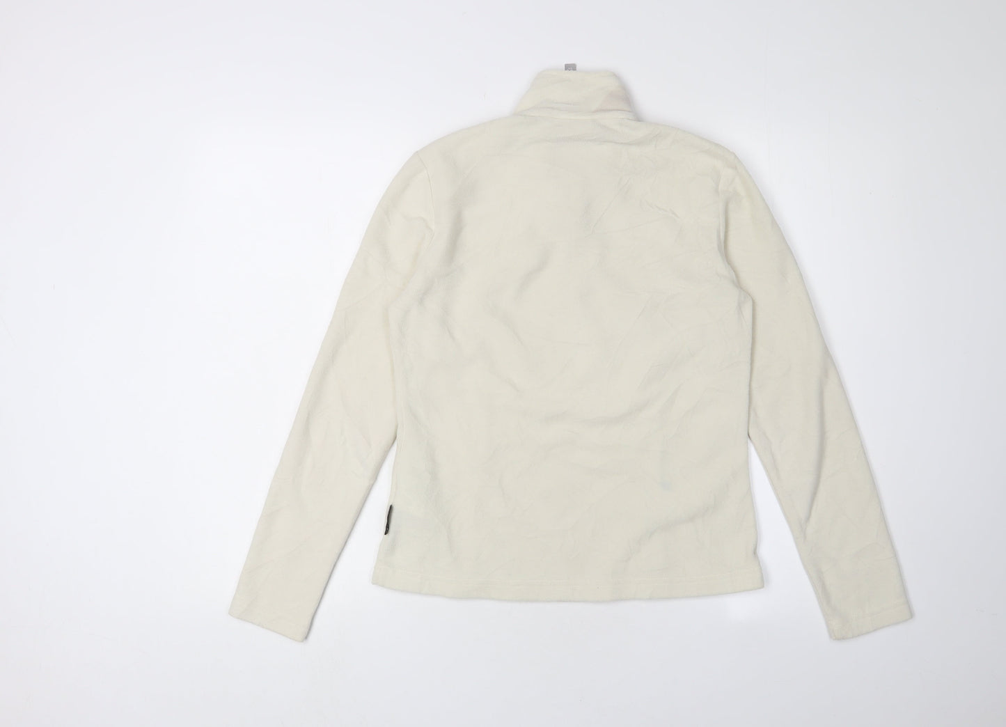 Womens UK Size 10 Jack Wolfskin Ivory Pullover Sweatshirt