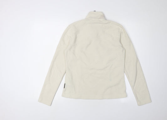 Womens UK Size 10 Jack Wolfskin Ivory Pullover Sweatshirt
