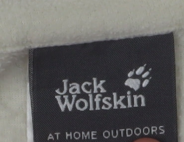 Womens UK Size 10 Jack Wolfskin Ivory Pullover Sweatshirt