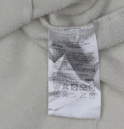 Womens UK Size 10 Jack Wolfskin Ivory Pullover Sweatshirt