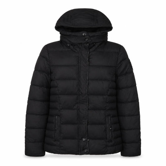 Kaporal Women's Black M Puffer Jacket Hooded