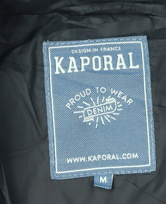 Kaporal Women's Black M Puffer Jacket Hooded