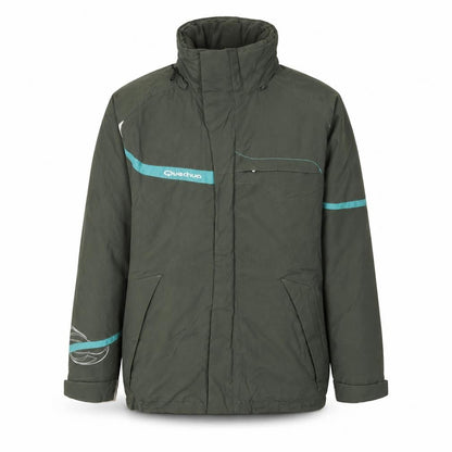 Mens UK Size M Quechua Green Parka Coat