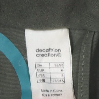 Mens UK Size M Quechua Green Parka Coat