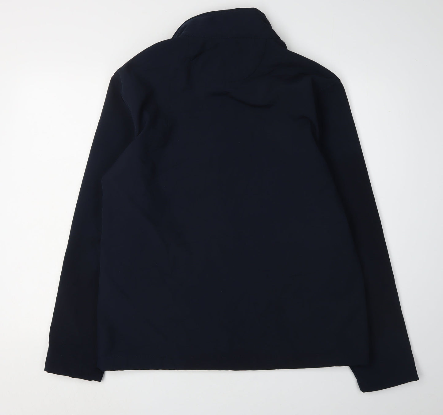 Mens UK Size L Uneek Blue Soft Shell
