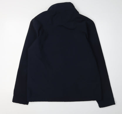 Mens UK Size L Uneek Blue Soft Shell