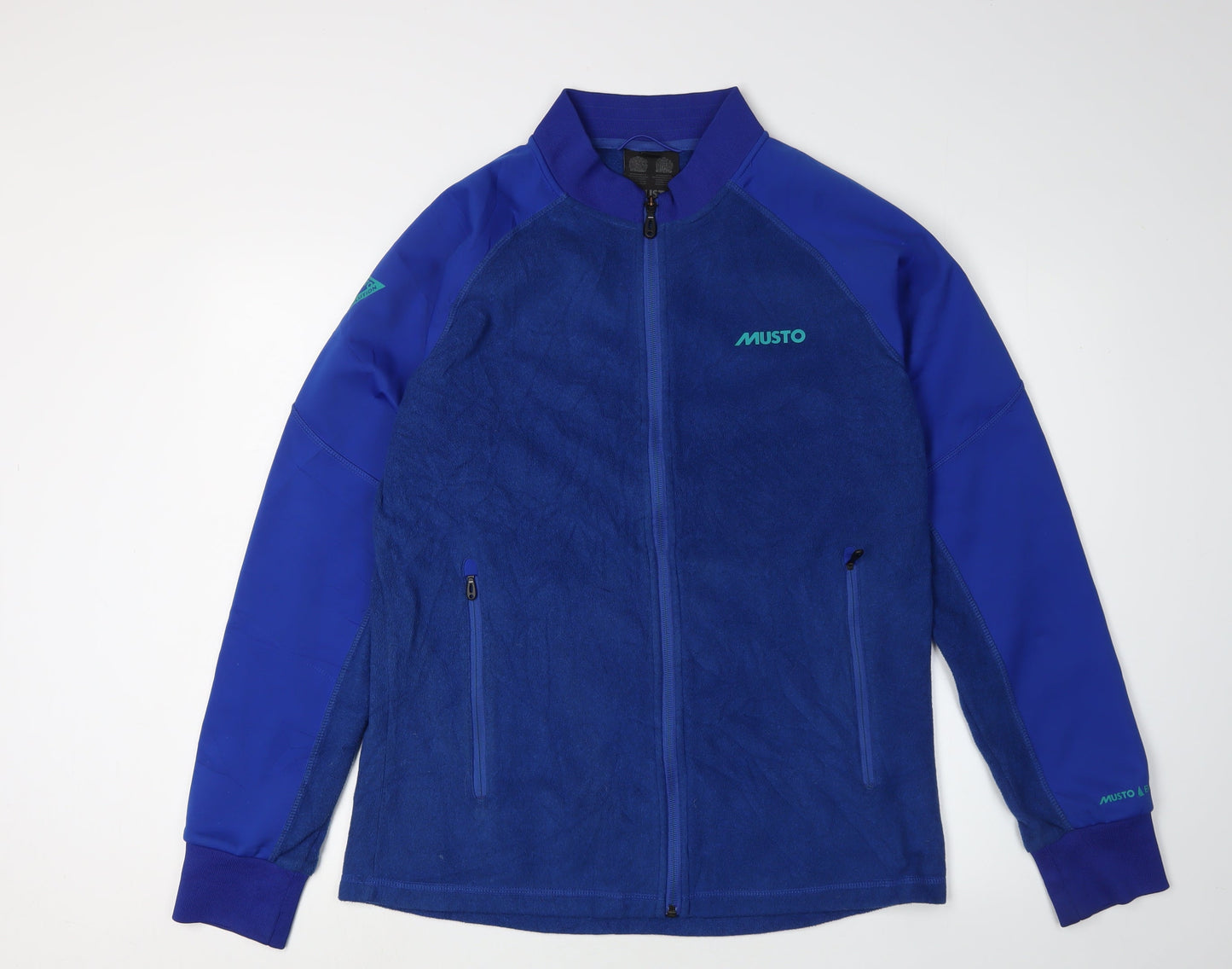 Mens UK Size L Must Blue Bomber Jacket